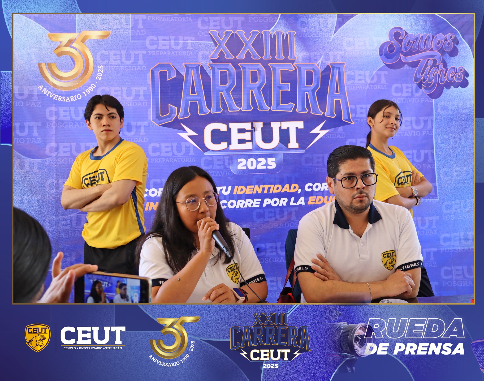 RUEDA DE PRENSA CARERA 1